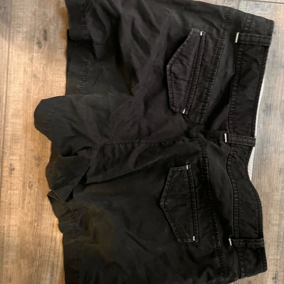 Dockers Black Shorts with Button Detail - Picture 6 of 6